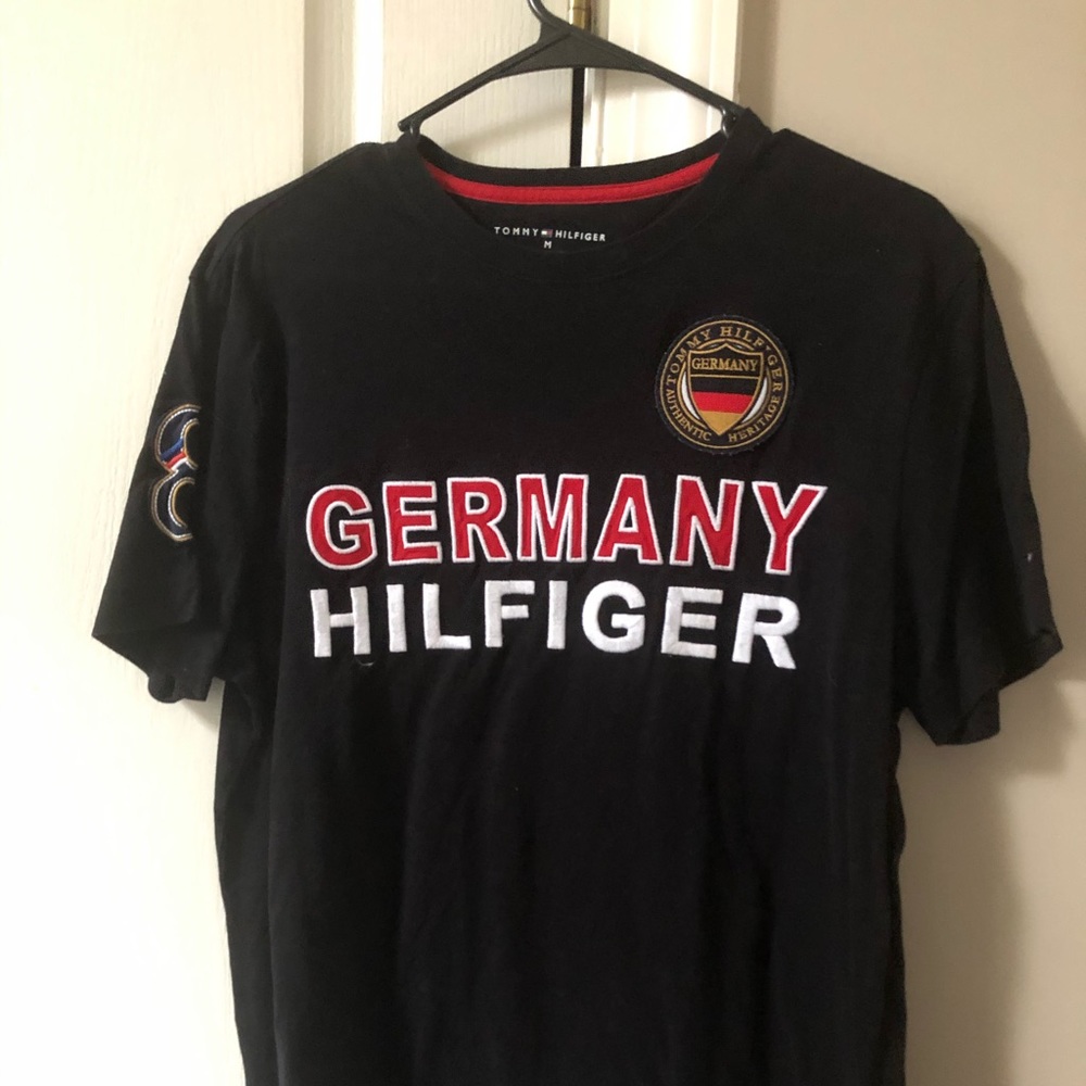 Tommy Hilfiger Germany Olympic T Shirt Size M